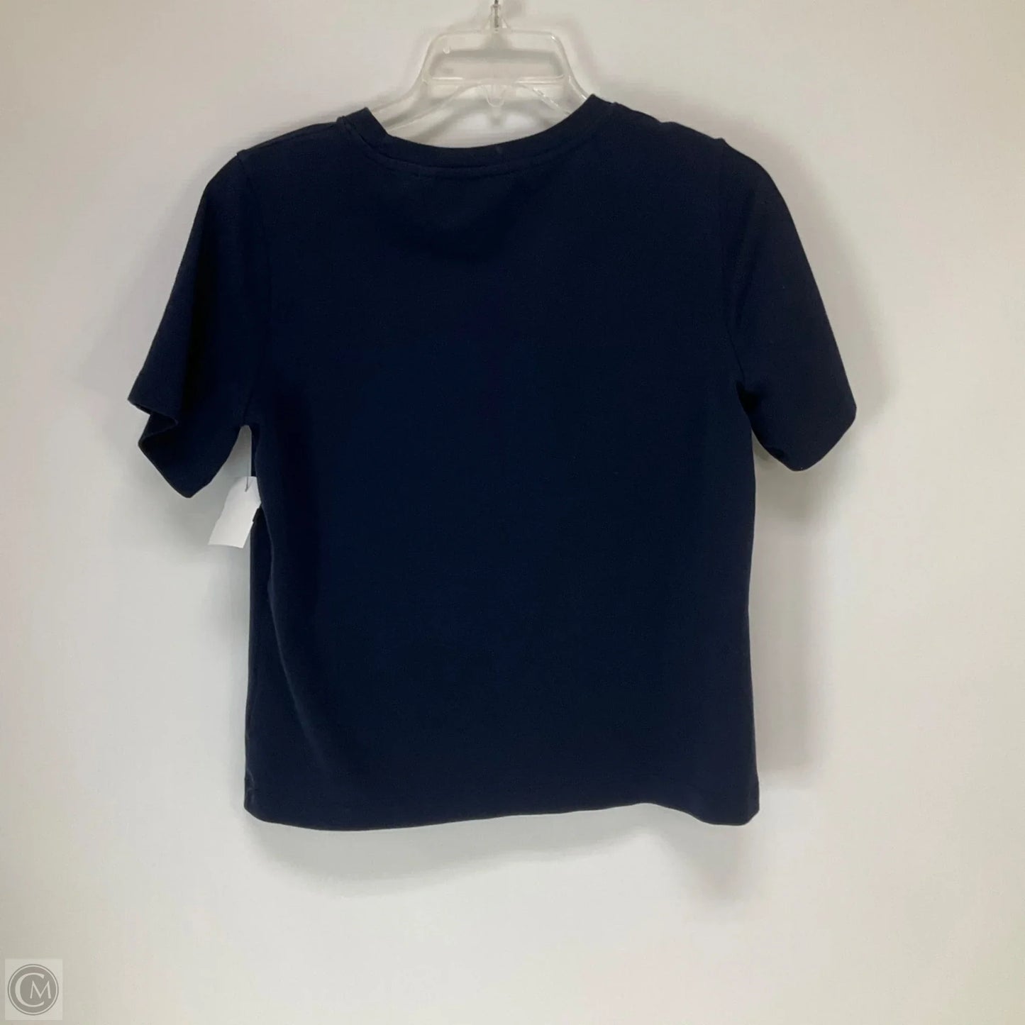Top Short Sleeve By Babaton In Navy, Size: S