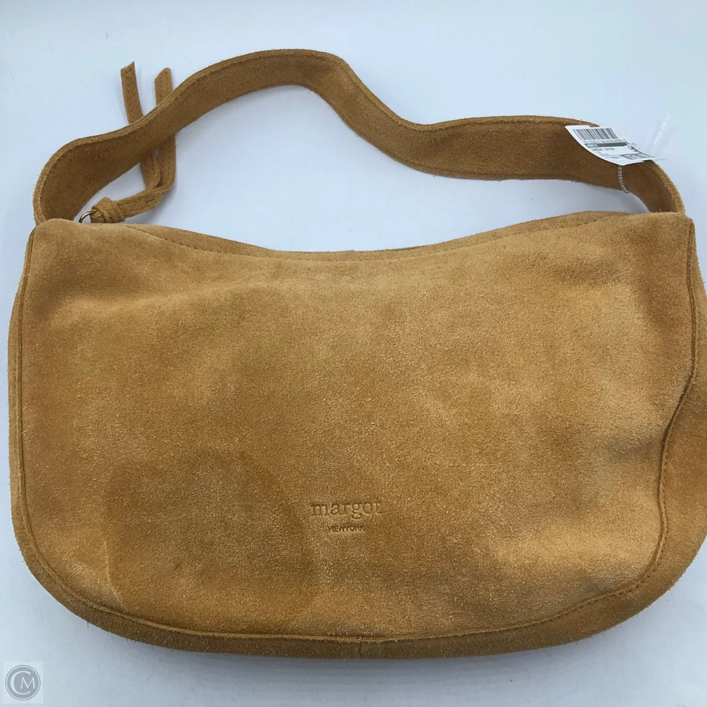 Handbag Leather By Margot, Size: Medium