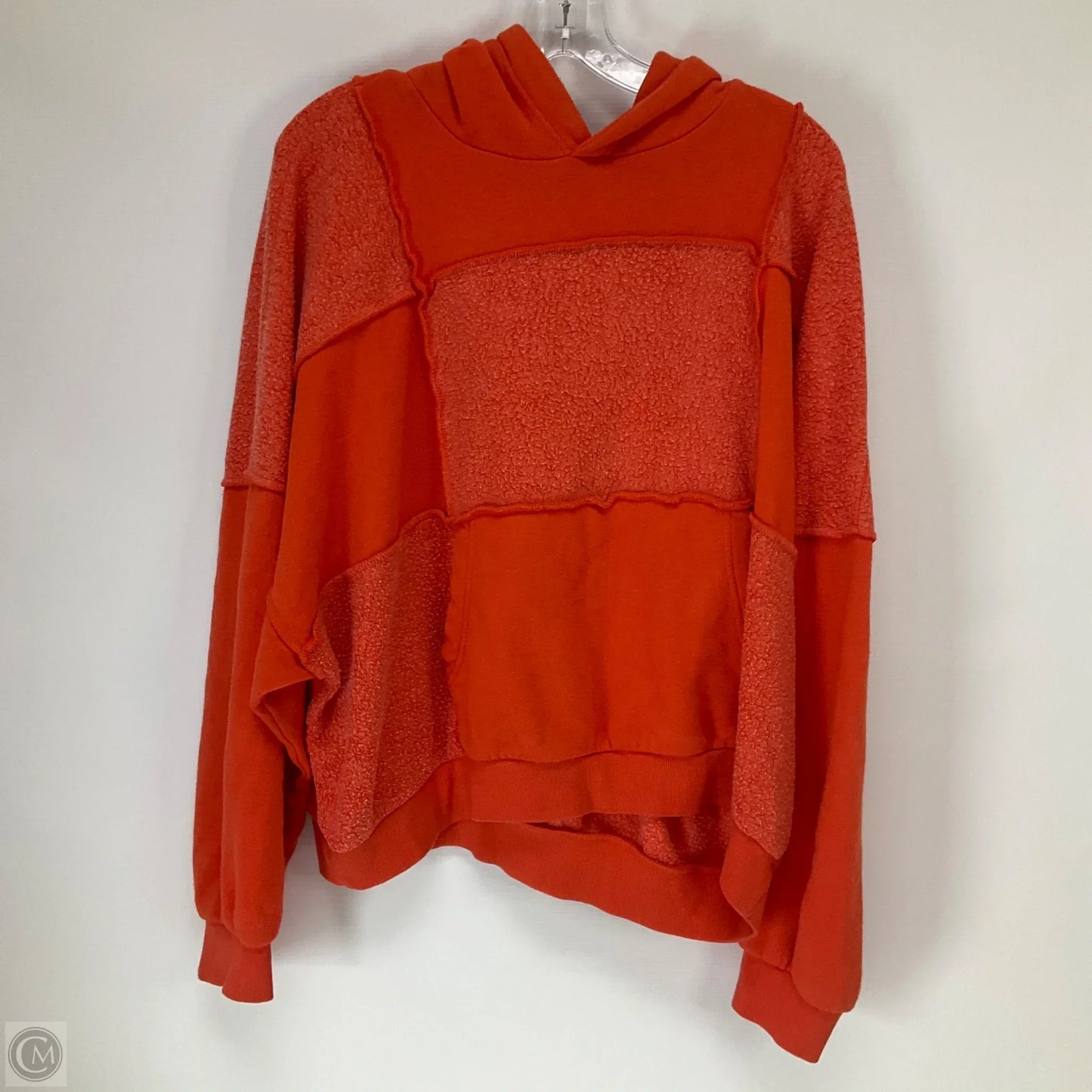 Sweatshirt Hoodie By Aerie In Orange, Size: L