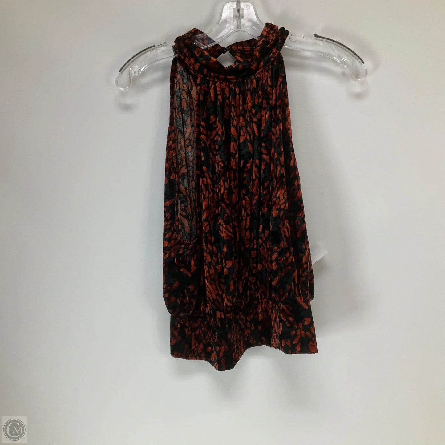 Top Sleeveless By Free People In Black & Red, Size: L
