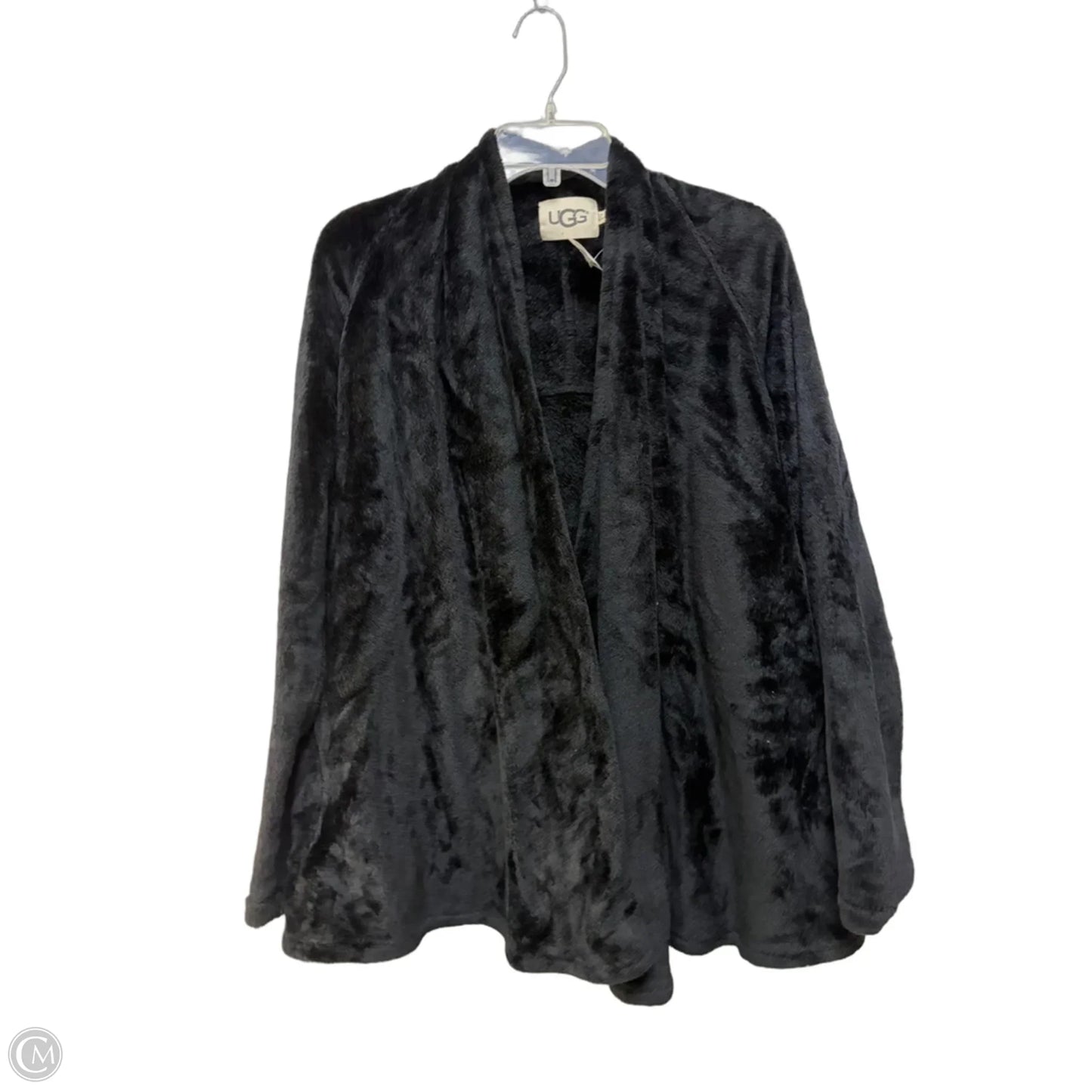 Sweater Cardigan Designer By Ugg In Black, Size: M