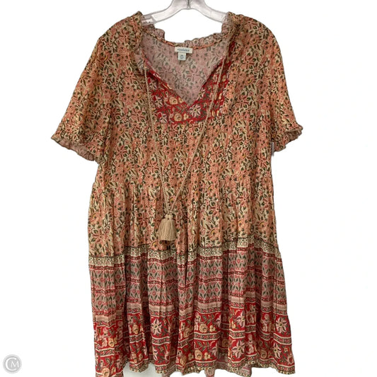 Dress Casual Short By Sundance In Floral Print, Size: M