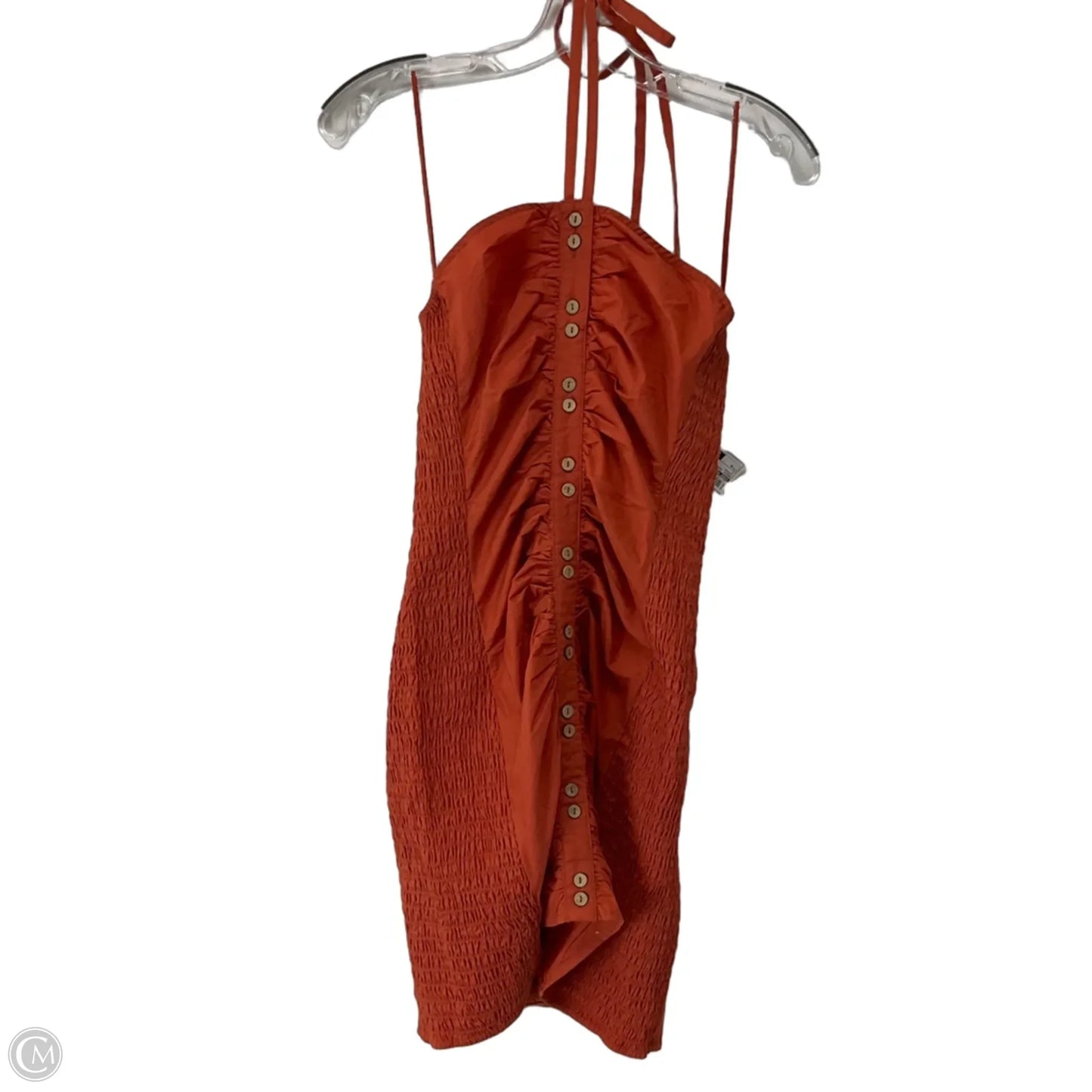 Dress Casual Short By Free People In Orange, Size: M