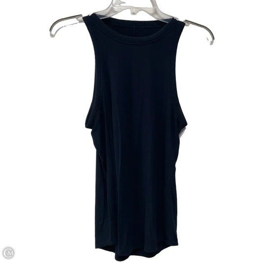 Athletic Tank Top By Lululemon In Navy, Size: 6