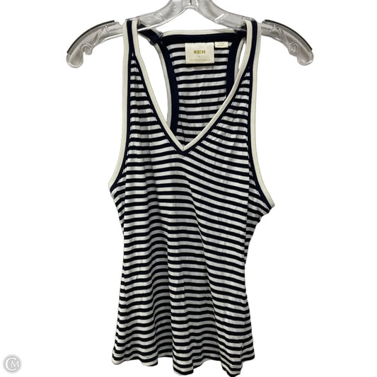 Top Sleeveless By Maeve In Blue, Size: M
