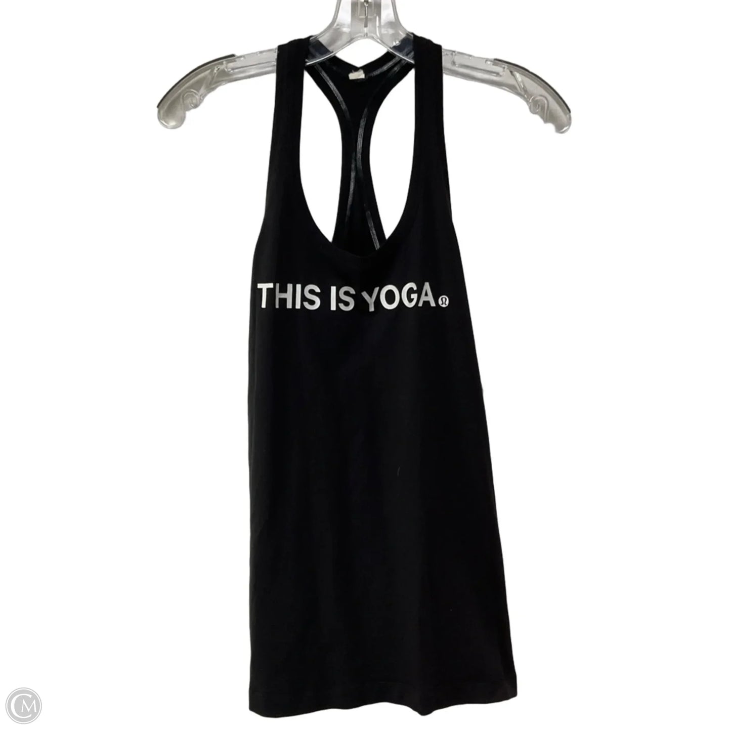 Athletic Tank Top By Lululemon In Black, Size: 6