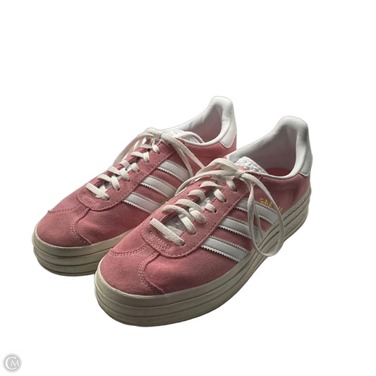 Shoes Sneakers By Adidas In Pink, Size: 9