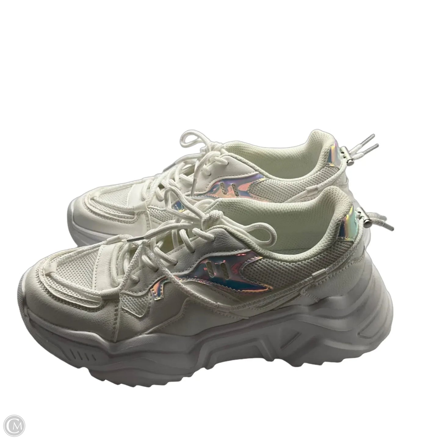 Shoes Athletic By Clothes Mentor In White, Size: 9