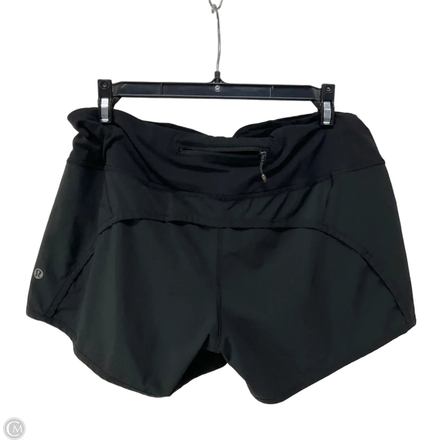 Athletic Shorts By Lululemon In Black, Size: 8