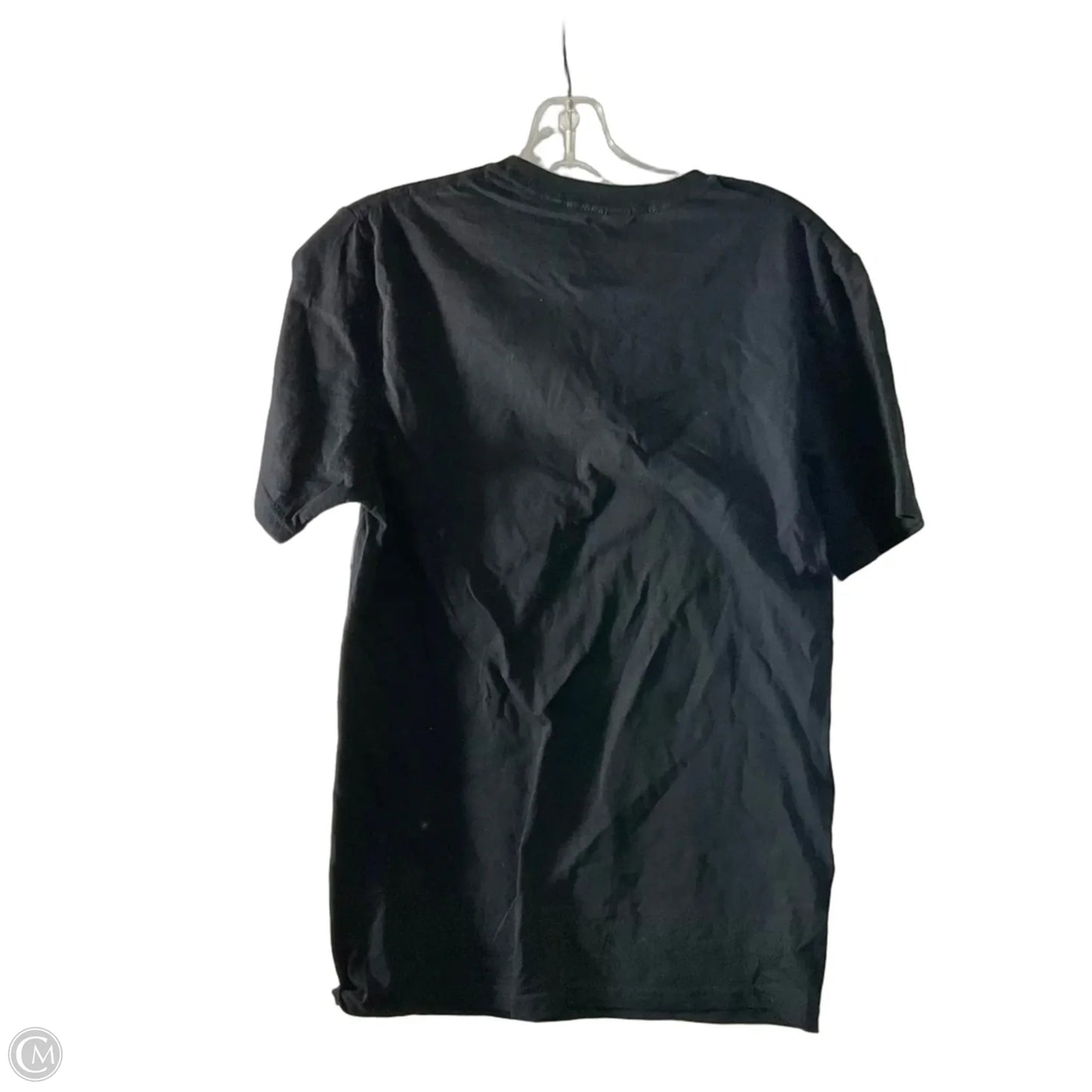 Athletic Top Short Sleeve By Gildan In Black, Size: S
