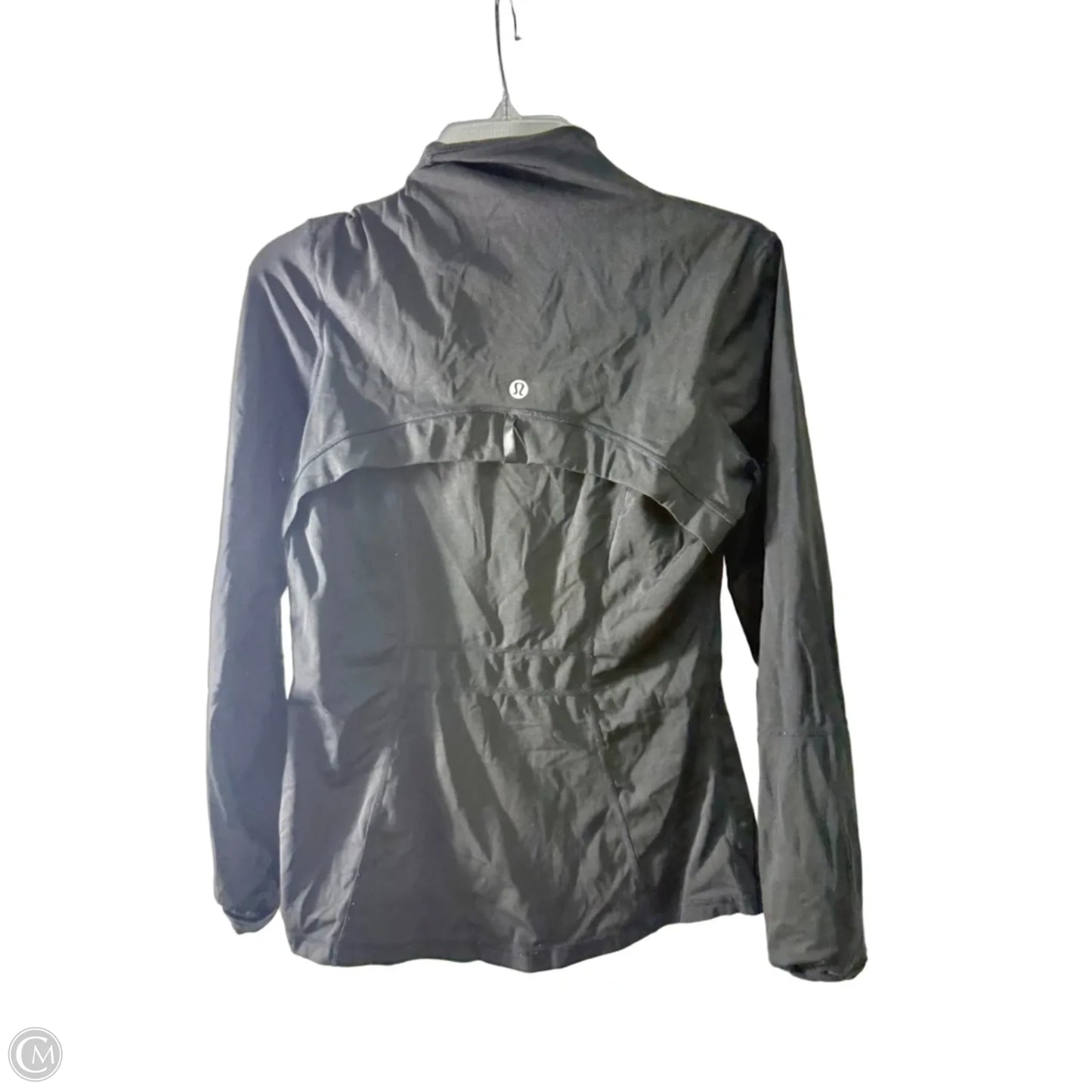 Athletic Jacket By Lululemon In Black, Size: S