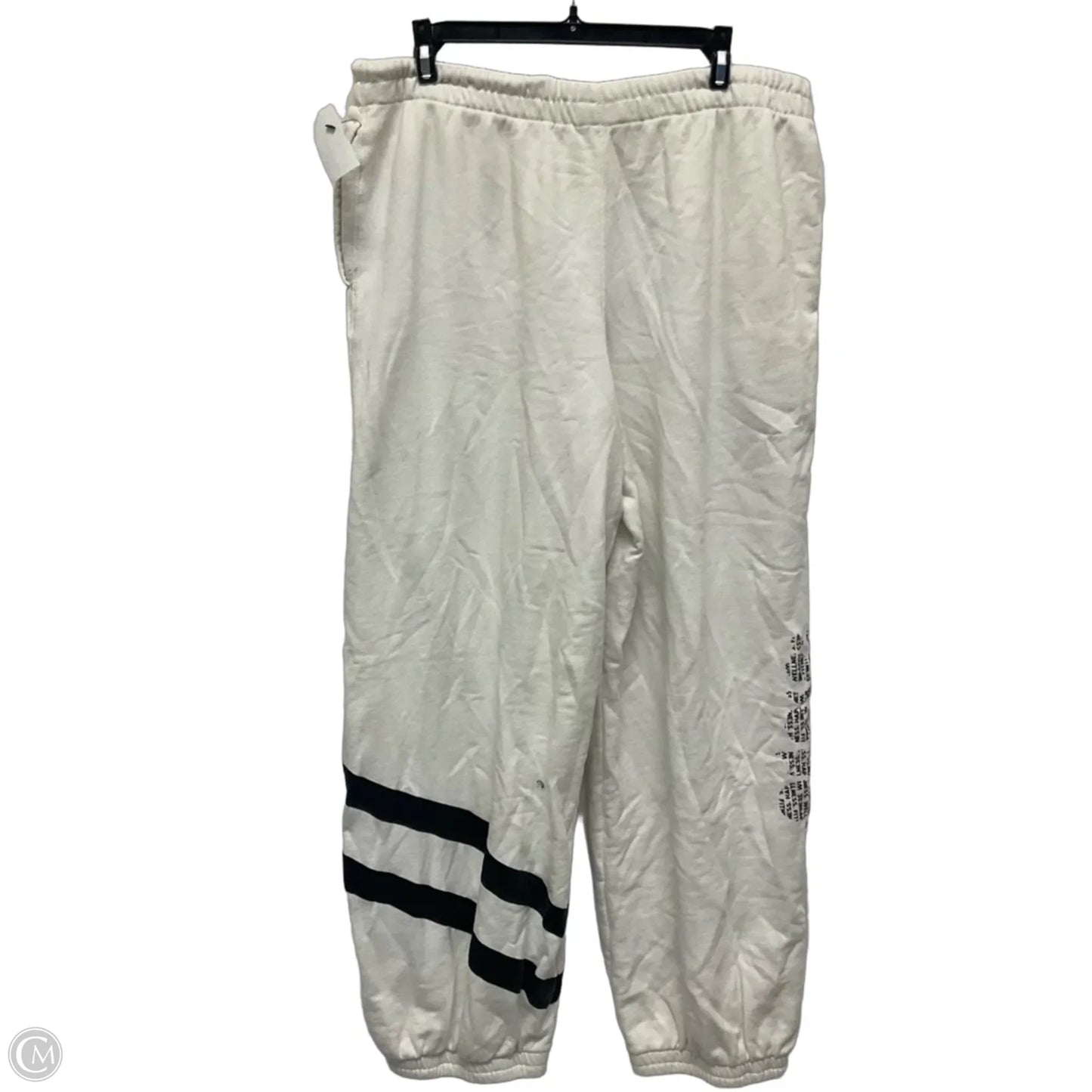 Athletic Pants By Free People In Black & White, Size: L
