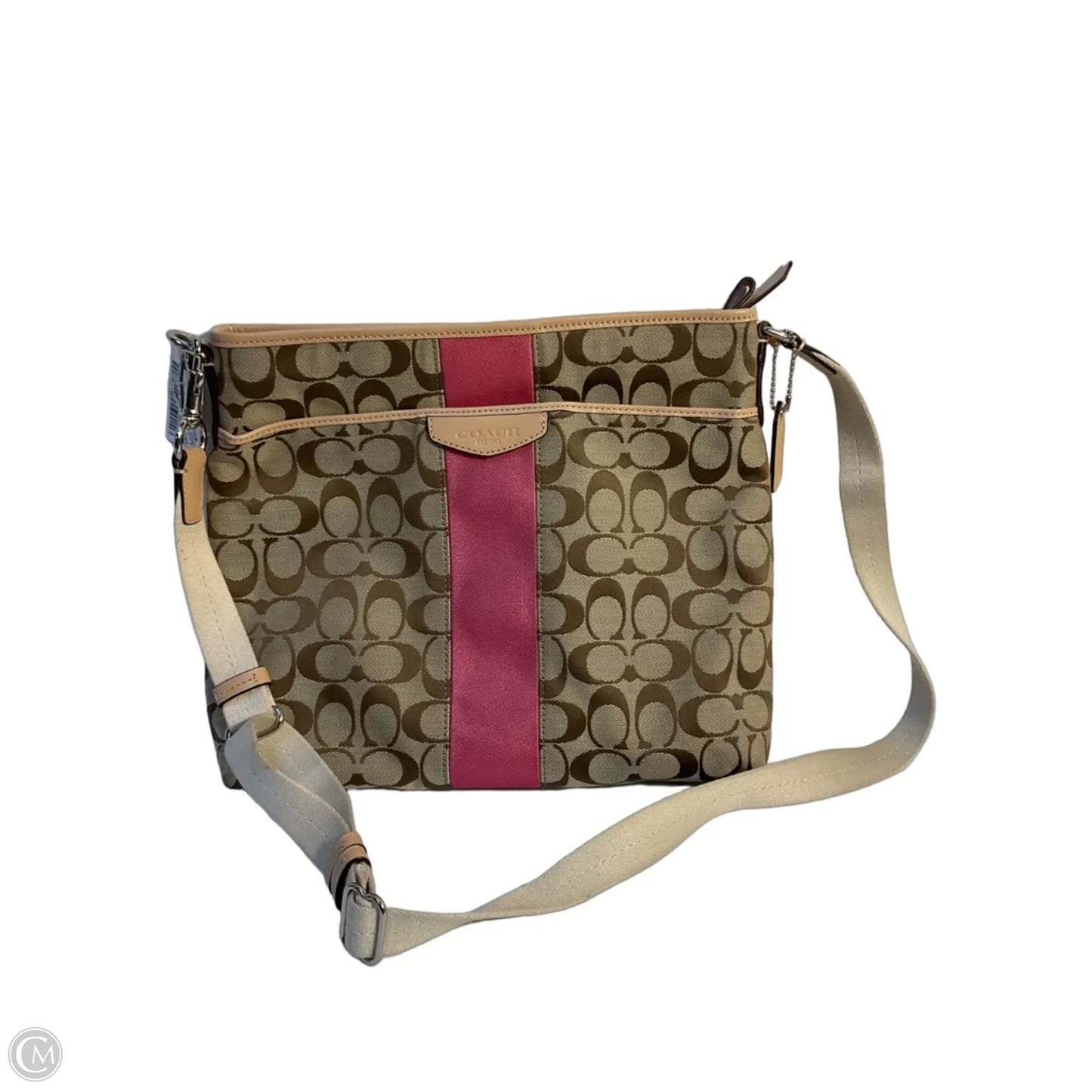 Crossbody Designer By Coach, Size: Medium