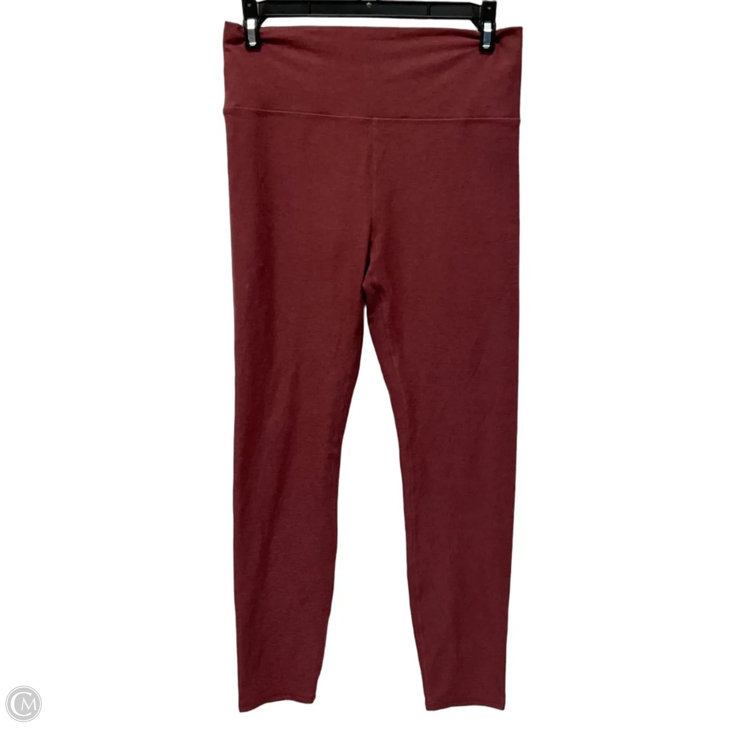 Athletic Leggings By Vuori In Maroon, Size: M