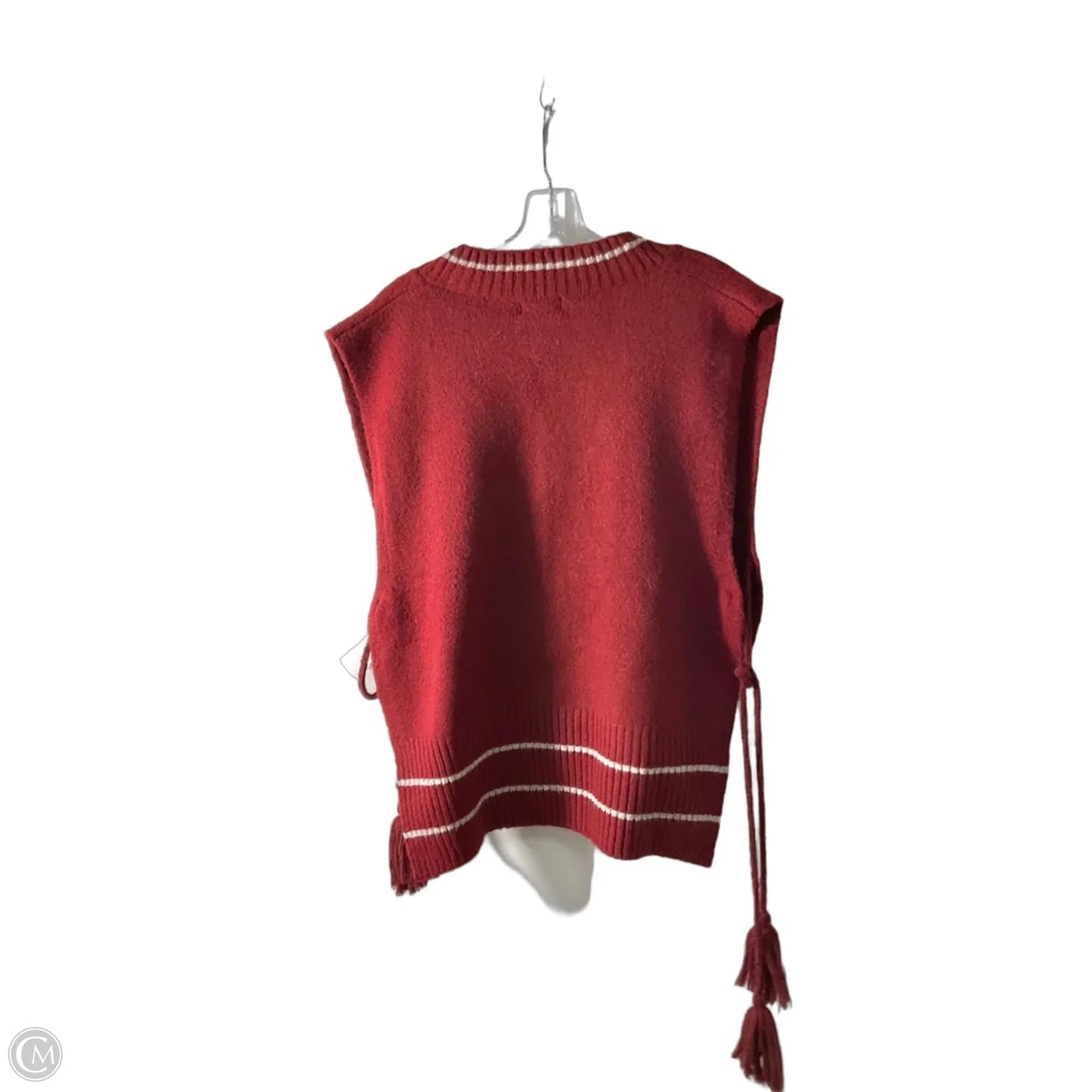 Vest Other By Free People In Red, Size: Osfm