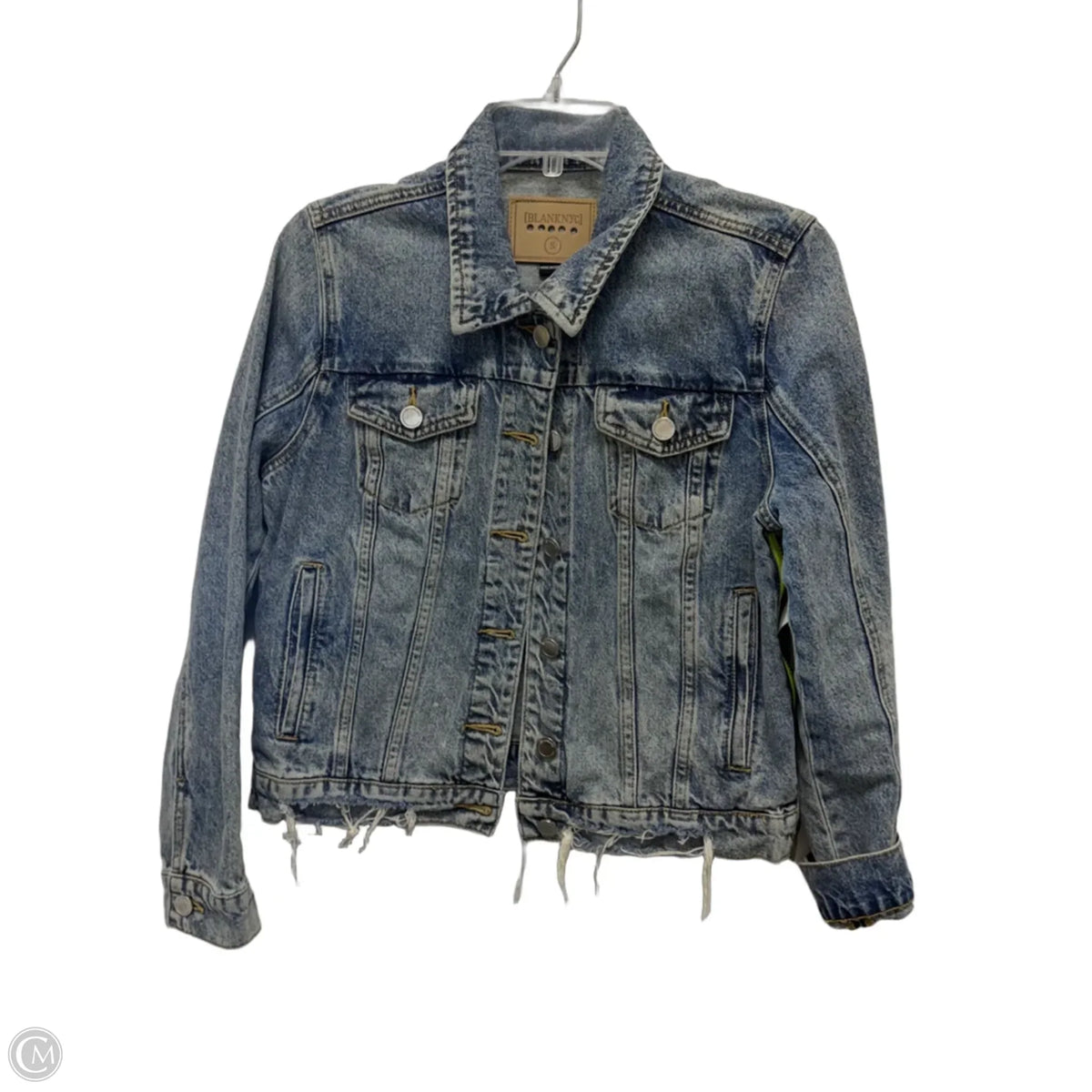Jacket Denim By Blanknyc In Blue Denim, Size: S