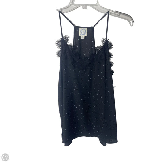 Top Sleeveless By Blue Rain In Polkadot Pattern, Size: S