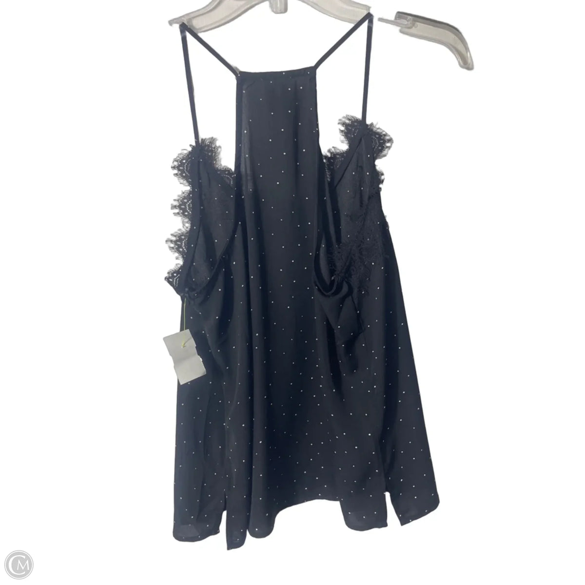 Top Sleeveless By Blue Rain In Polkadot Pattern, Size: S