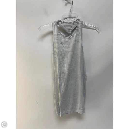 Athletic Tank Top By Lululemon In White, Size: 8