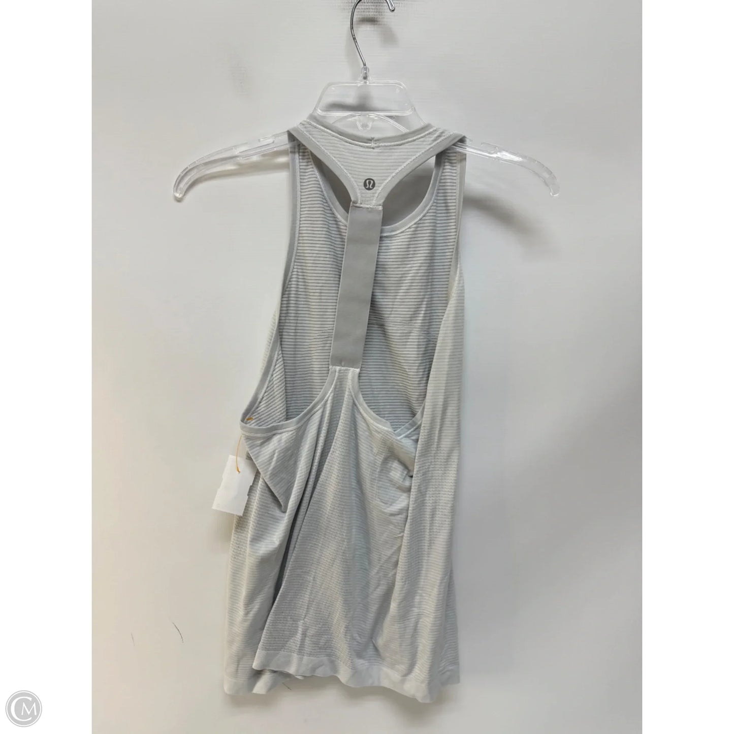 Athletic Tank Top By Lululemon In White, Size: 8