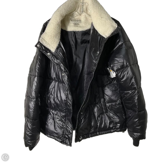 Coat Puffer & Quilted By Koolaburra By Ugg In Black, Size: L