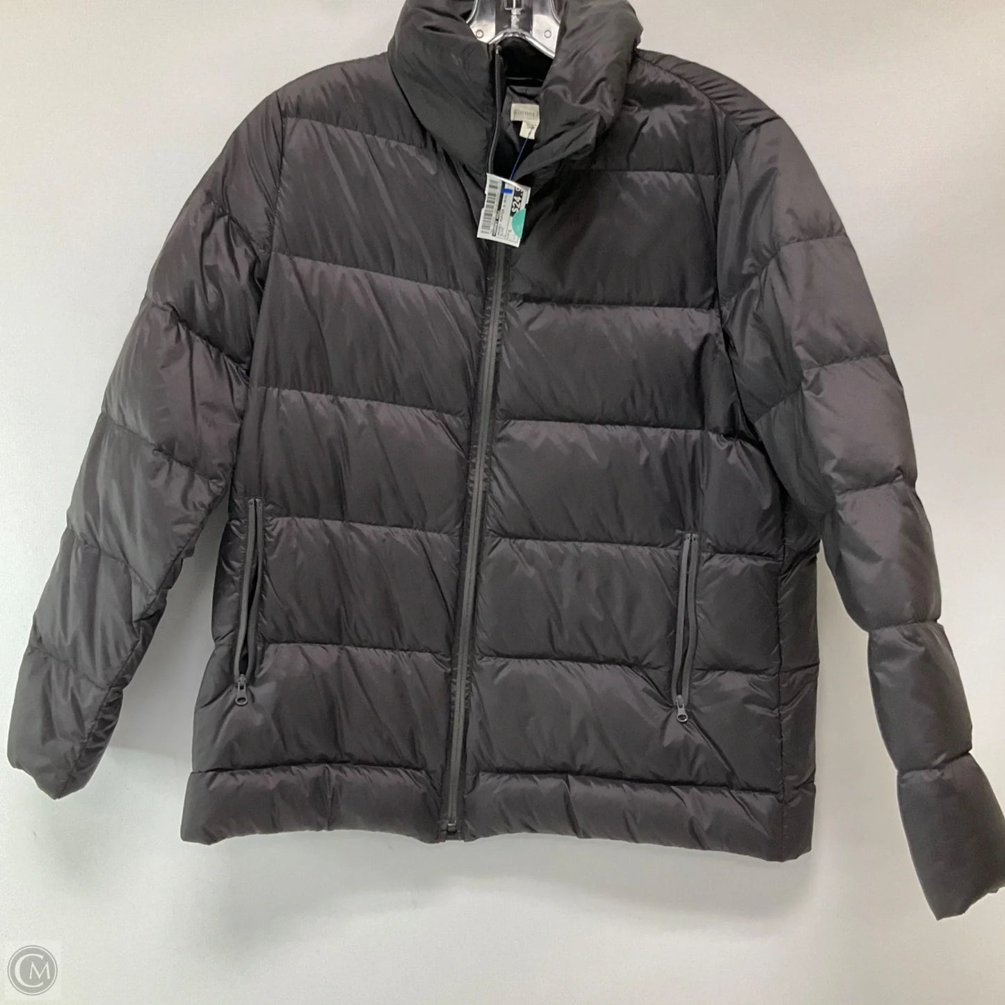 Jacket Puffer & Quilted By Garnet Hill In Black, Size: S