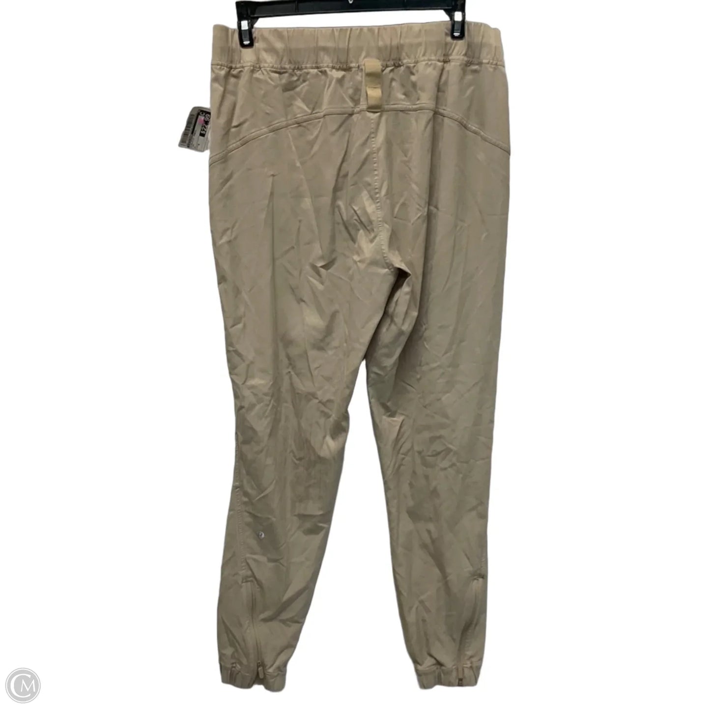 Athletic Pants By Lululemon In Tan, Size: 8