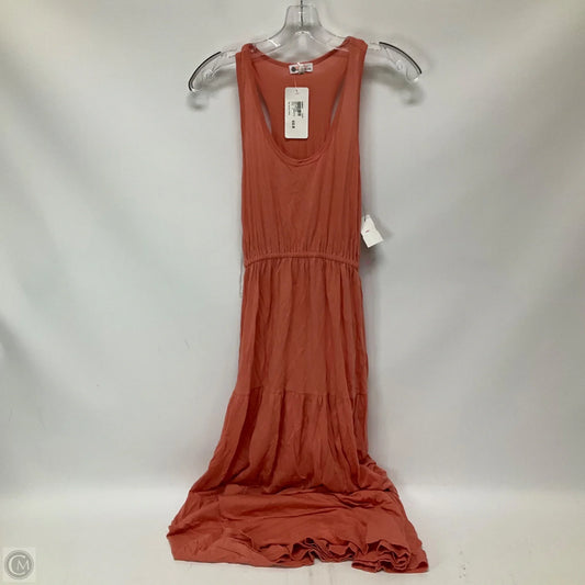 Dress Casual Maxi By Evereve In Coral, Size: 0