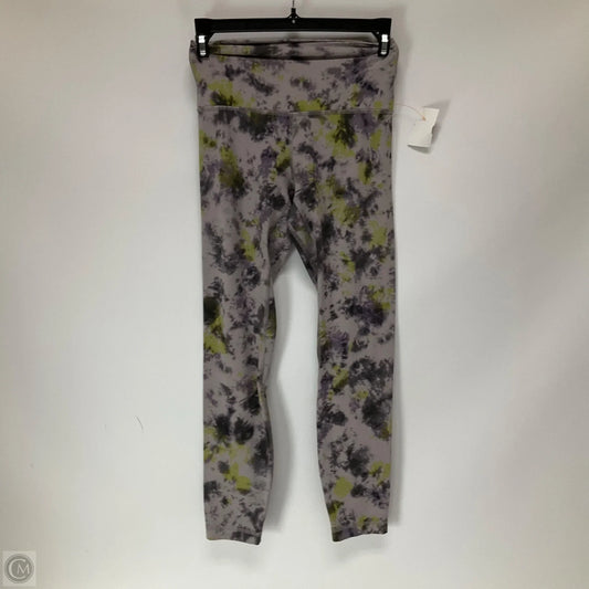 Athletic Leggings By Lululemon In Purple & Silver, Size: 4