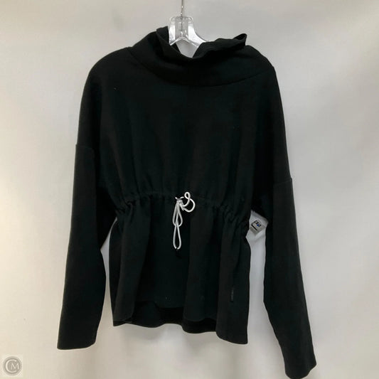 Sweatshirt Collar By Varley In Black, Size: M