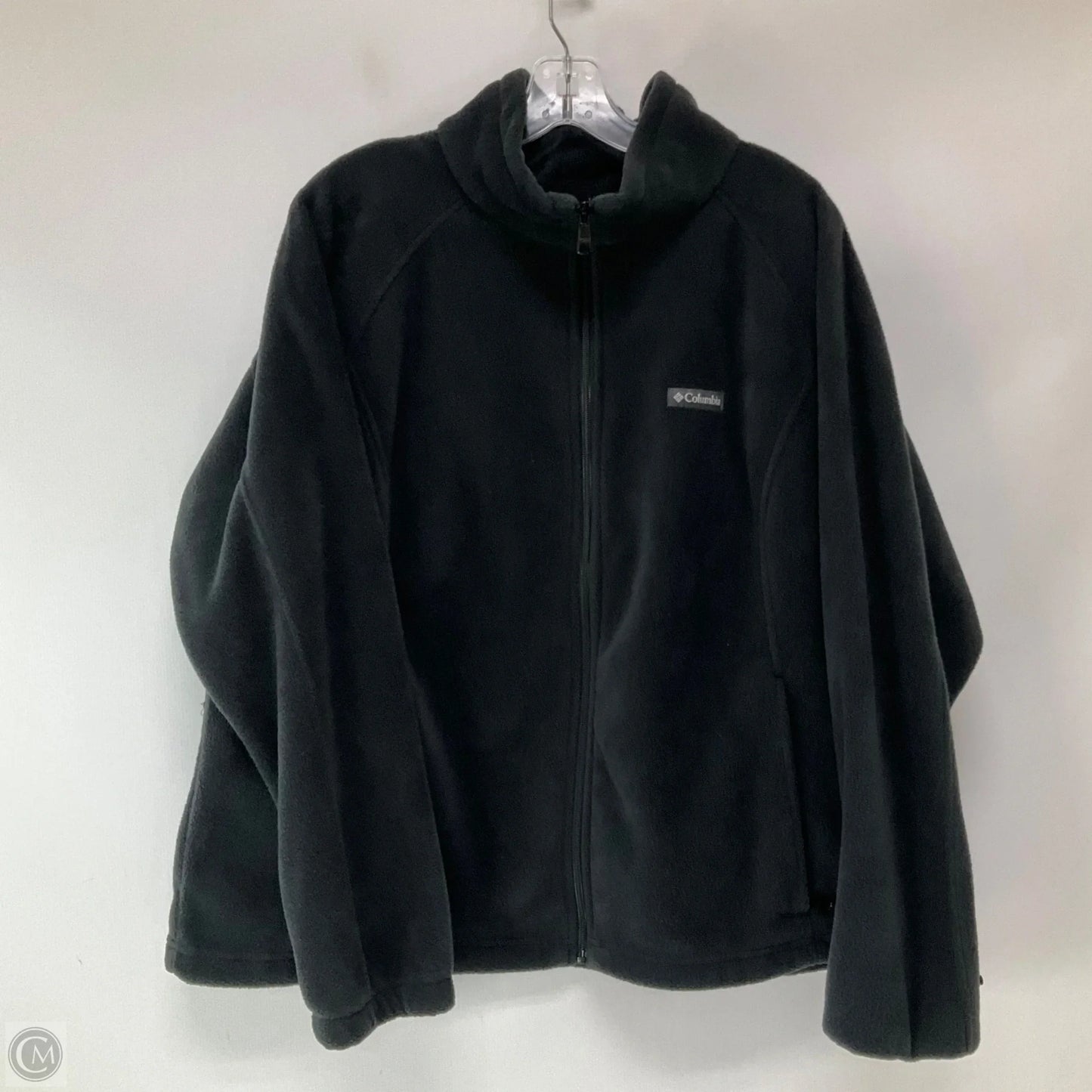 Jacket Fleece By Columbia In Black, Size: 3x