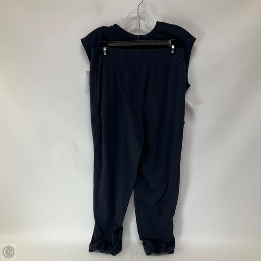 Lounge Set Pants By Gaiam In Navy, Size: M