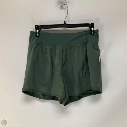 Athletic Shorts By Lululemon In Green, Size: 8