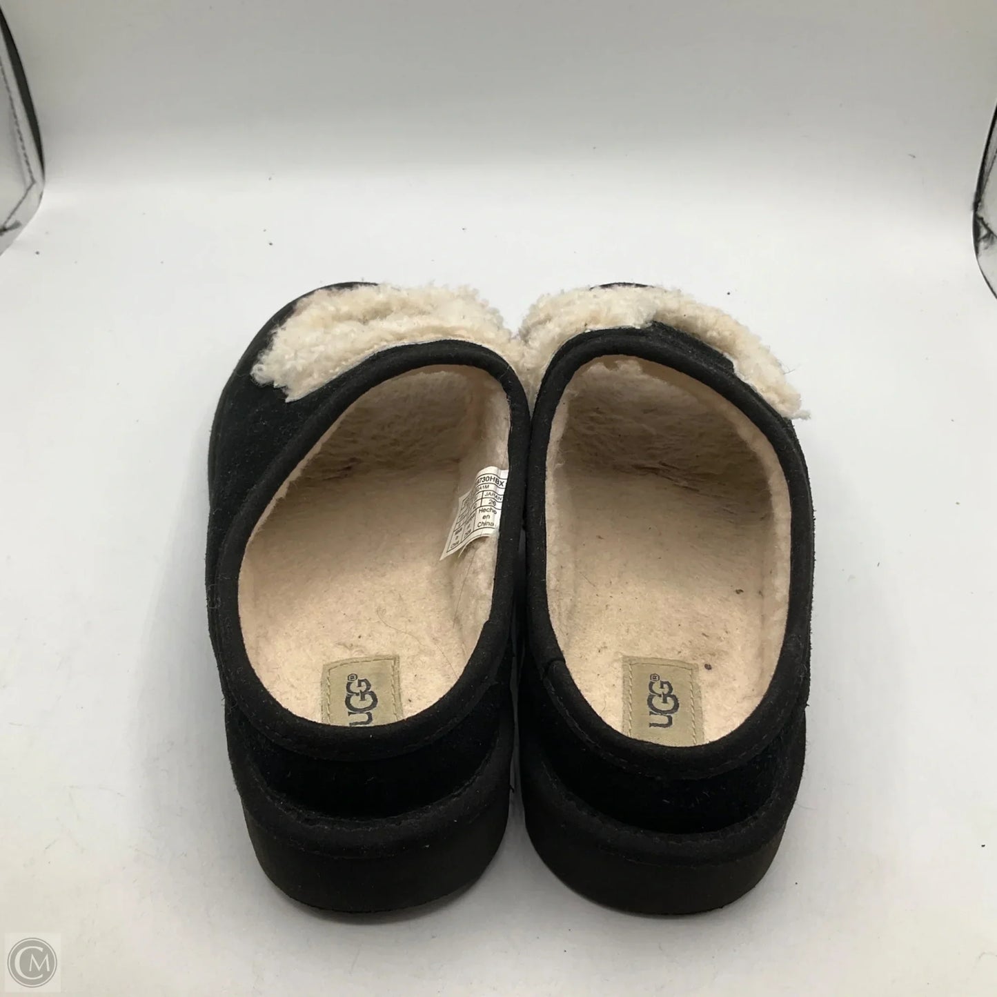Sandals Designer By Ugg In Black, Size: 9