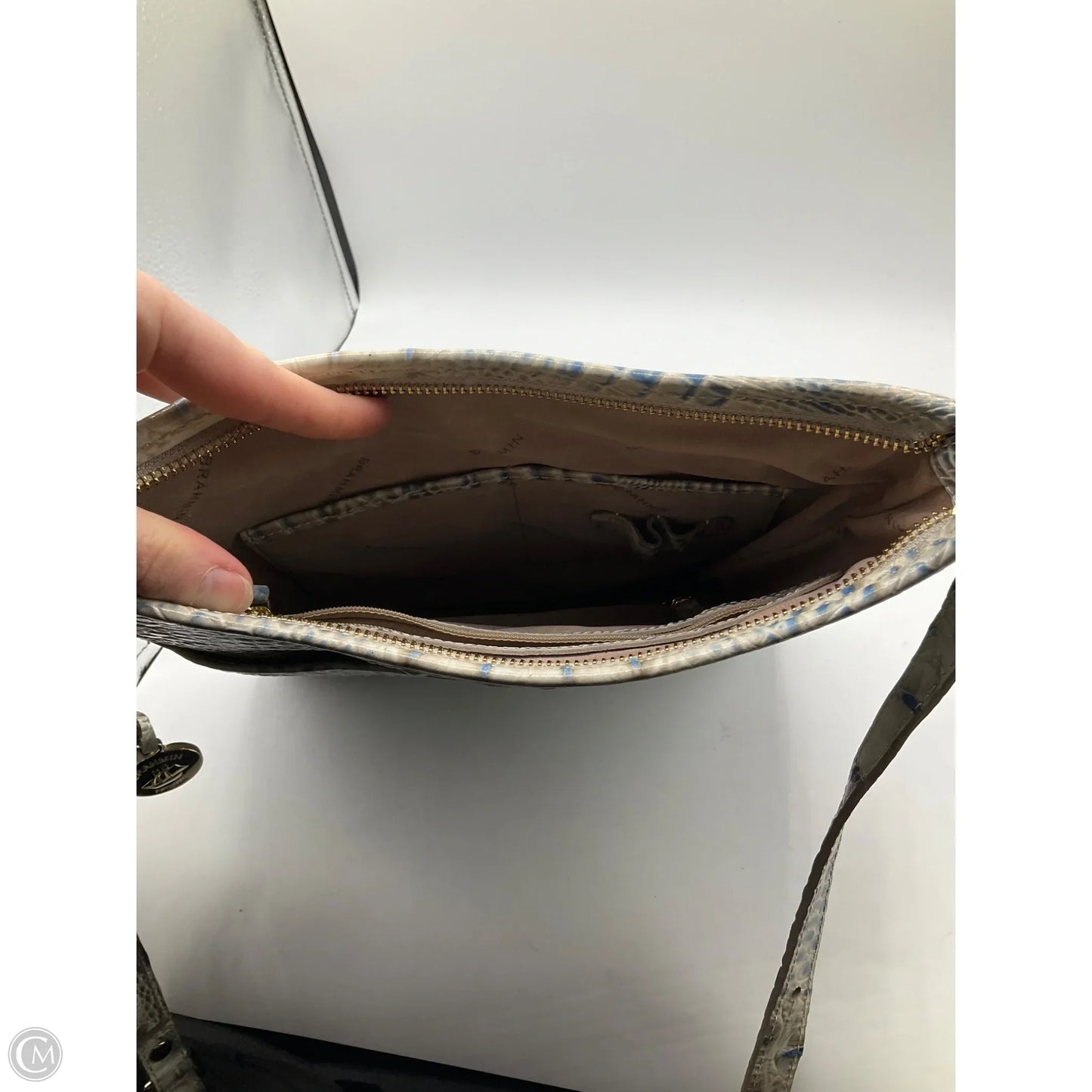 Crossbody Designer By Brahmin, Size: Medium