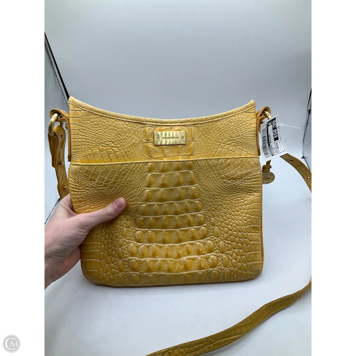 Crossbody Designer By Brahmin, Size: Medium