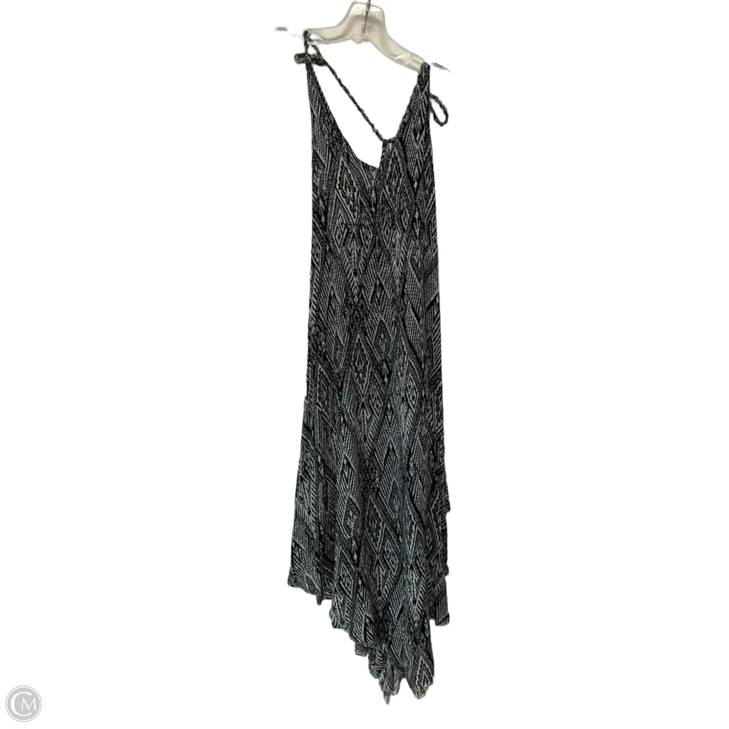 Dress Casual Midi By Free People In Black & White, Size: S