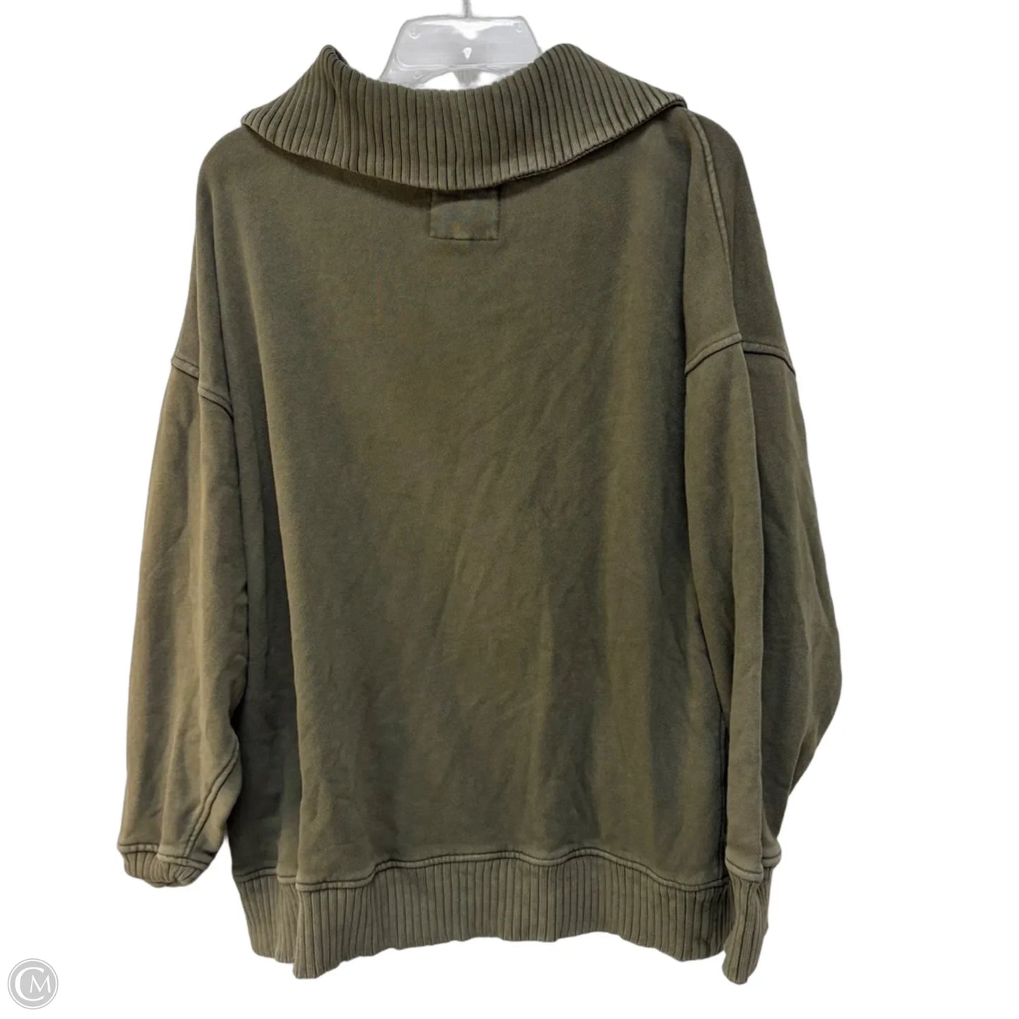 Sweatshirt Crewneck By Aerie In Green, Size: L
