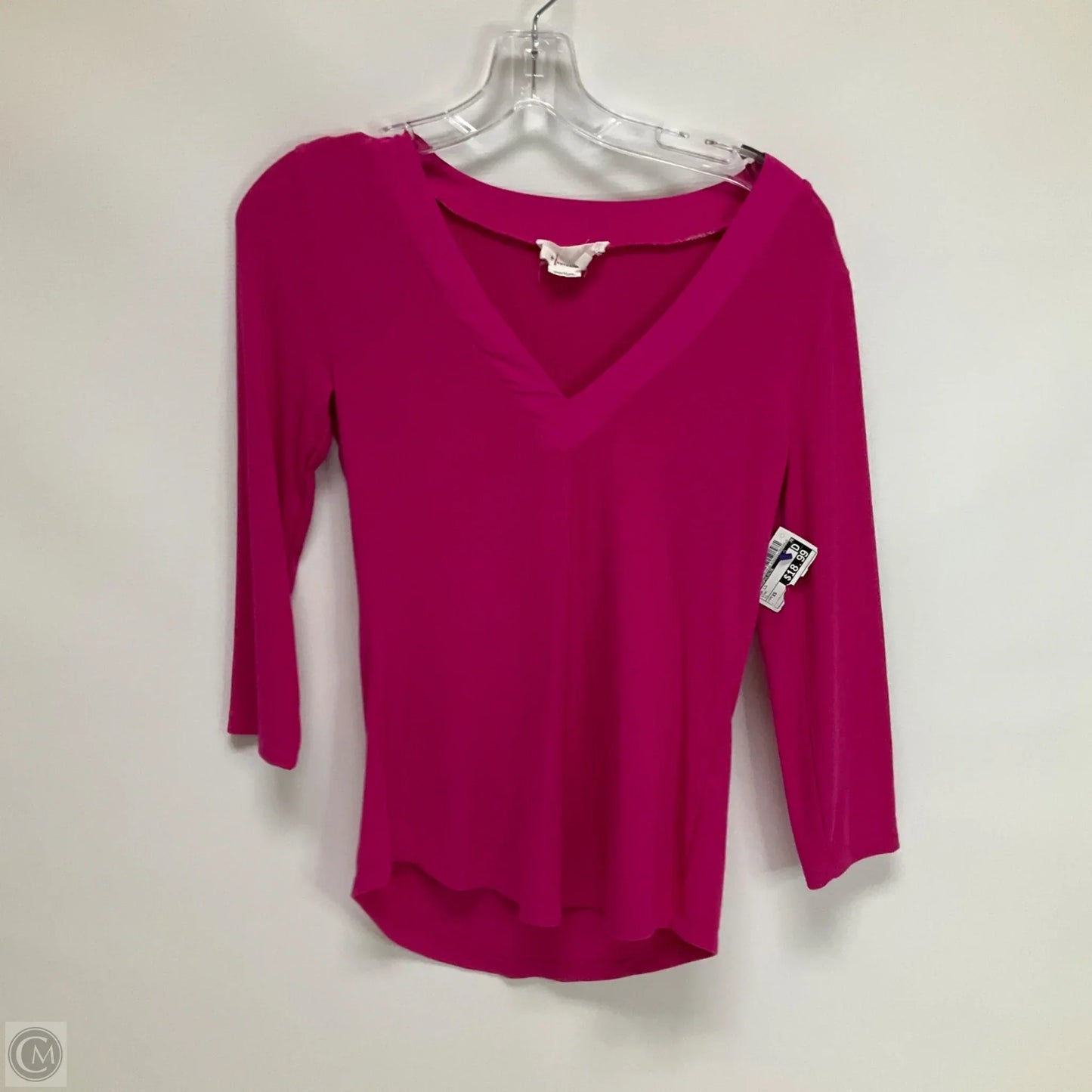 Top Long Sleeve By Anthropologie In Pink, Size: Xs