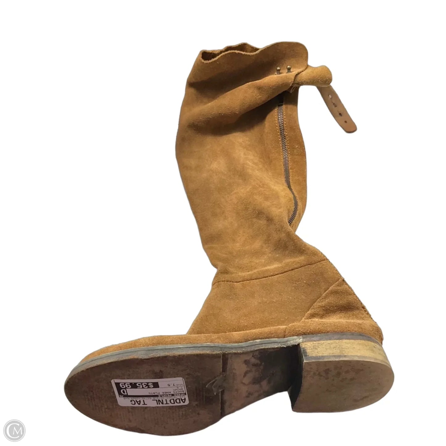 Boots Knee Flats By Free People In Brown, Size: 7.5