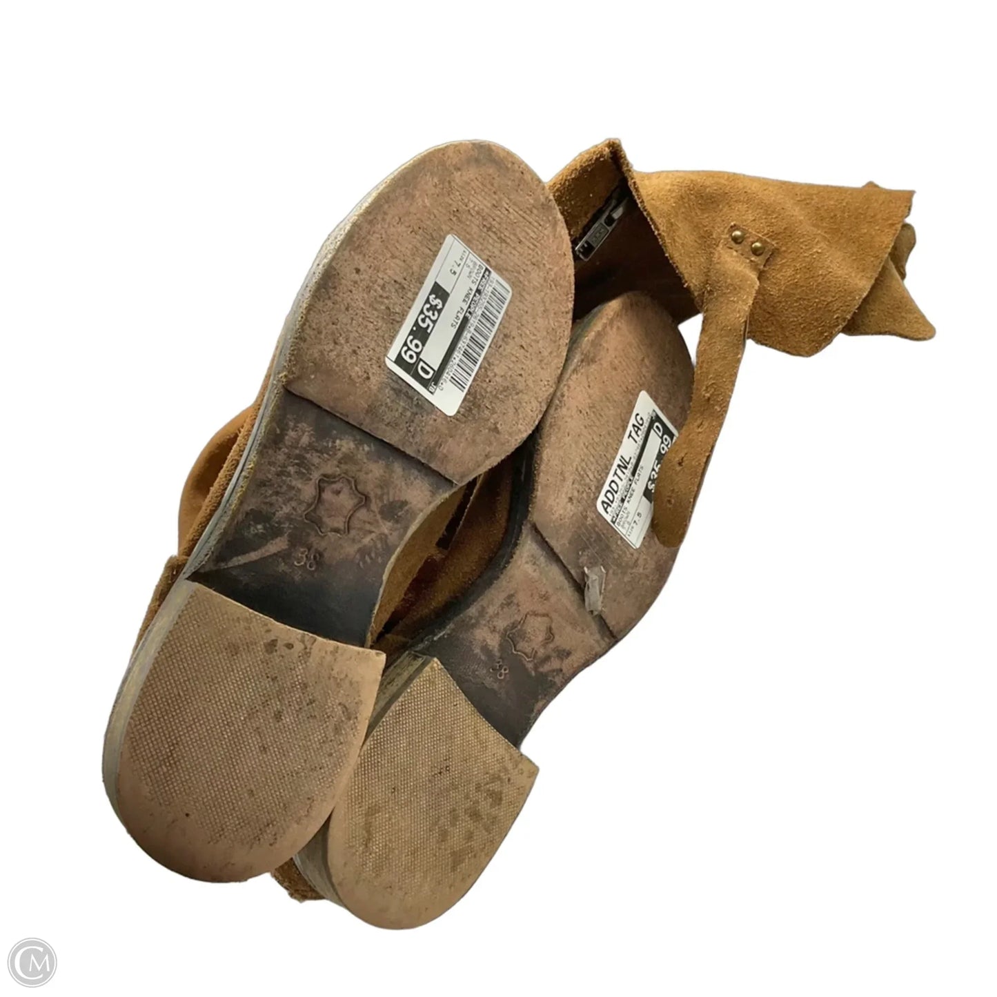 Boots Knee Flats By Free People In Brown, Size: 7.5