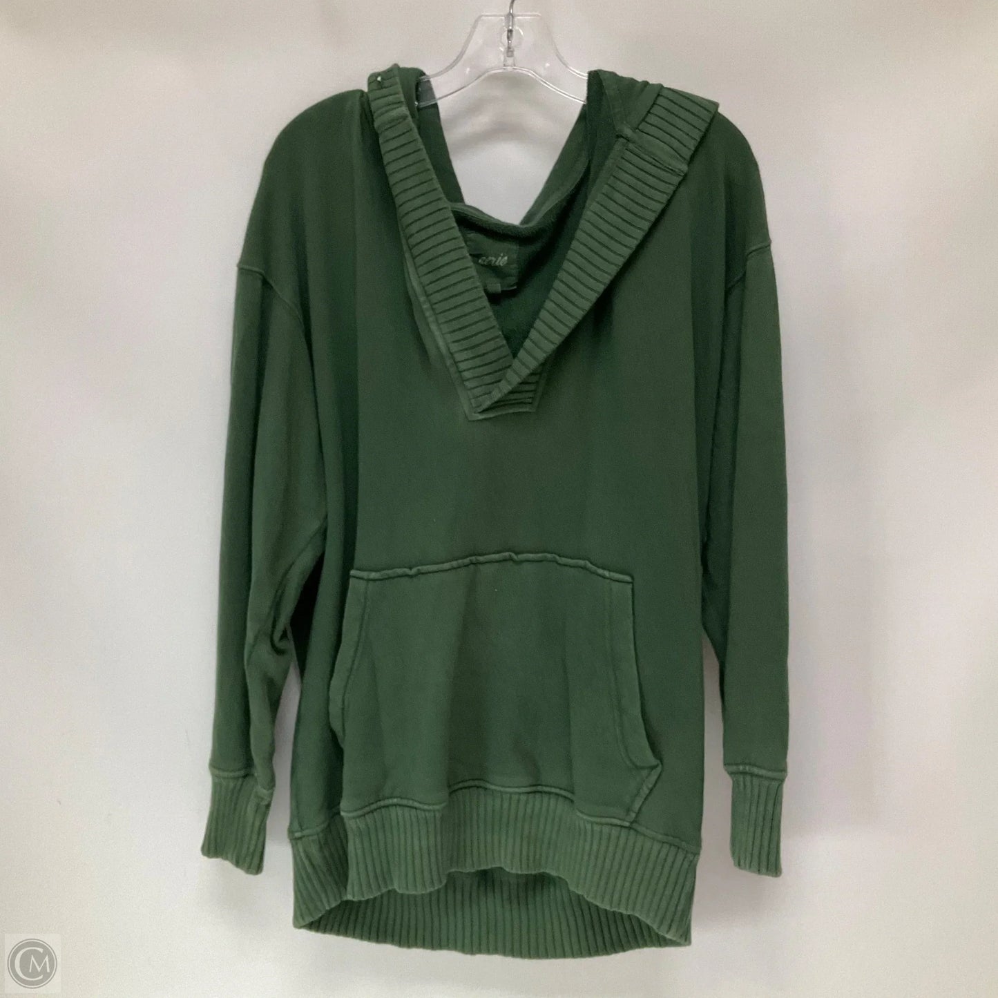 Sweatshirt Hoodie By Aerie In Green, Size: M
