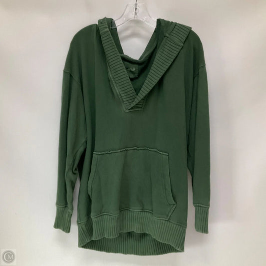 Sweatshirt Hoodie By Aerie In Green, Size: M