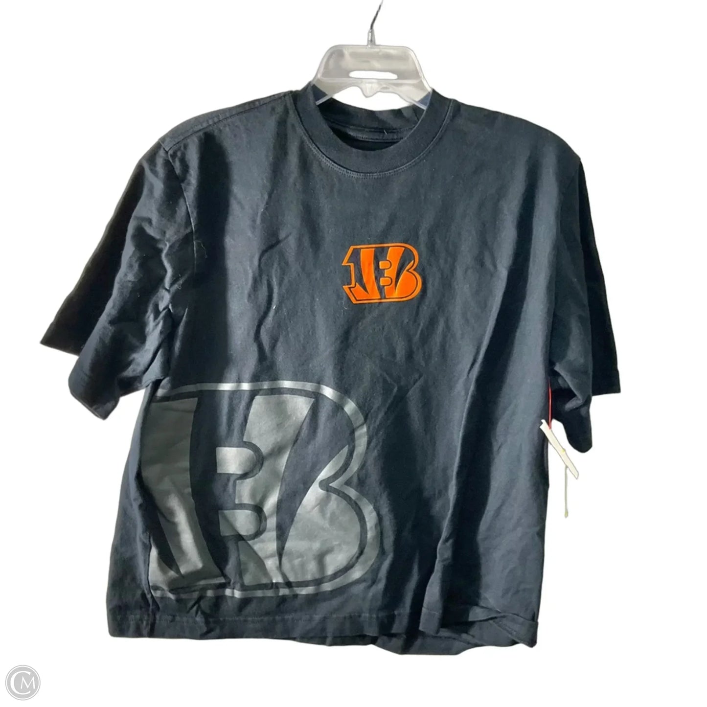 Top Short Sleeve By Nike Apparel In Black, Size: M
