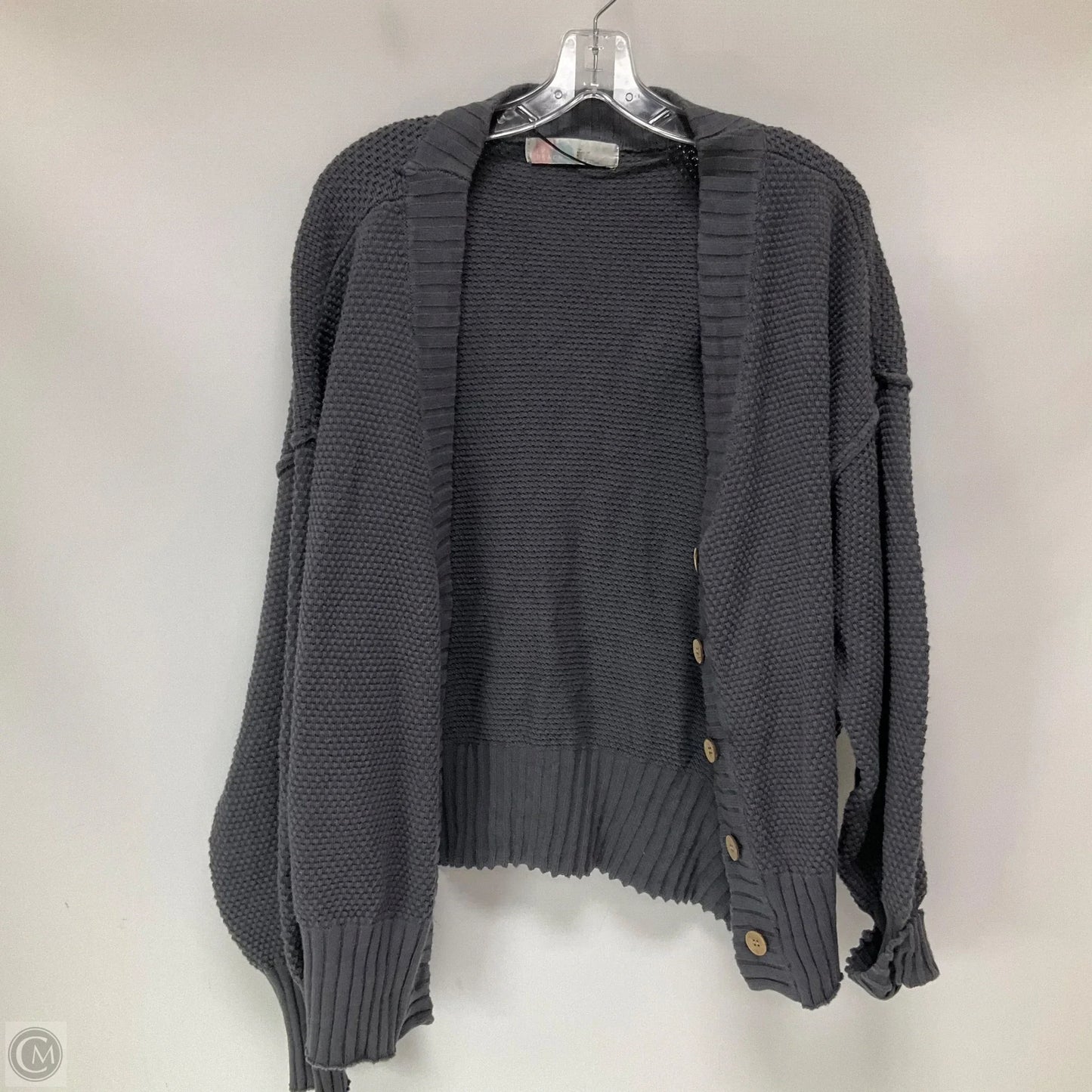 Cardigan By Free People In Grey, Size: L