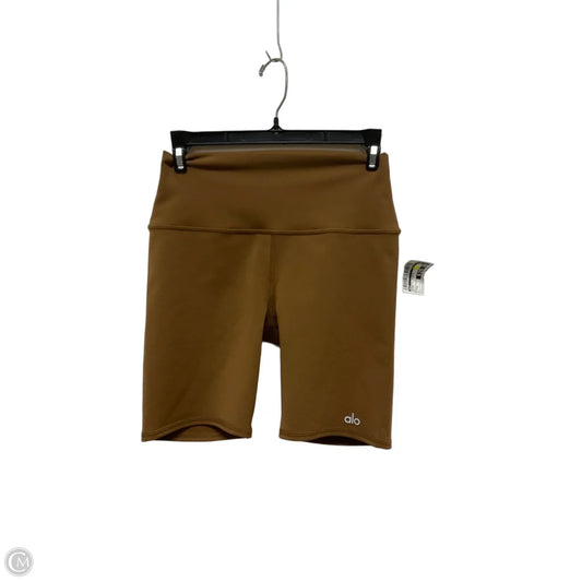 Athletic Shorts By Alo In Brown, Size: S