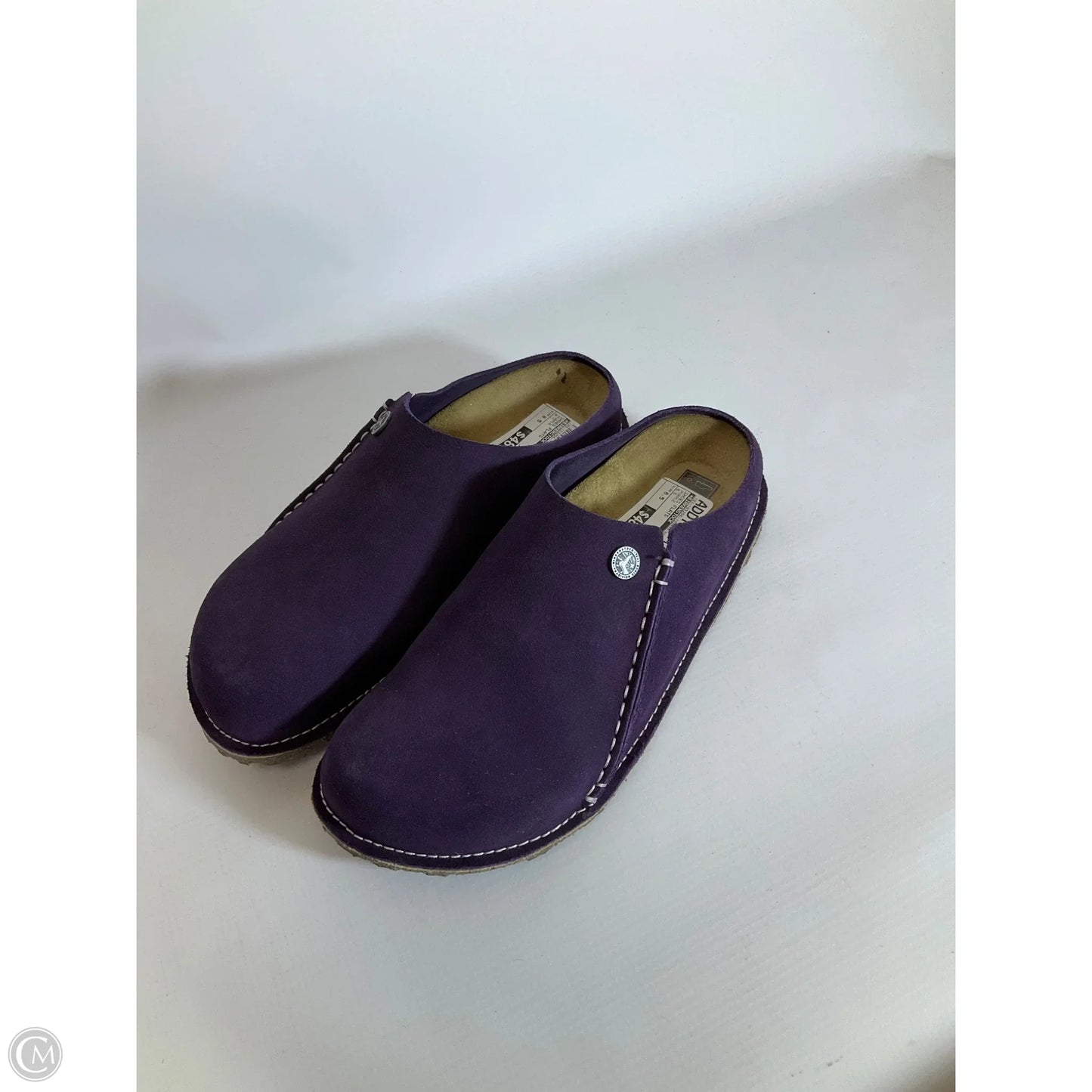 Shoes Flats By Birkenstock In Purple, Size: 8.5