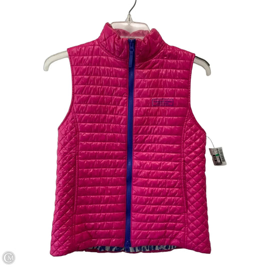 Vest Puffer & Quilted By Vineyard Vines In Pink, Size: Xs