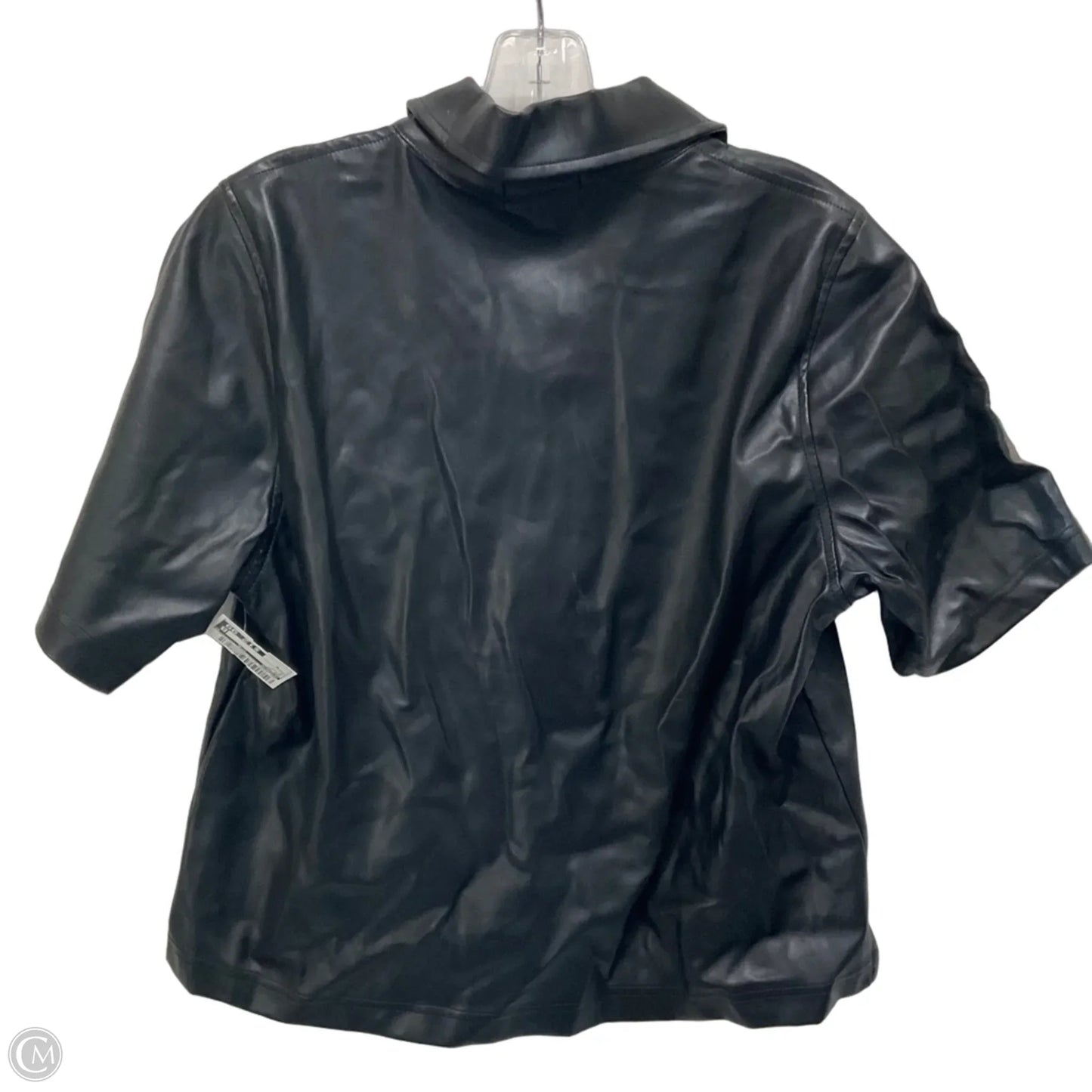 Top Short Sleeve By Evereve In Black, Size: M