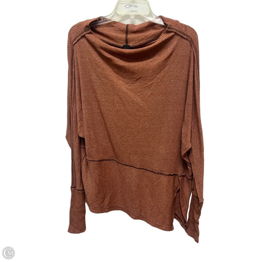 Top Long Sleeve By We The Free In Orange, Size: S
